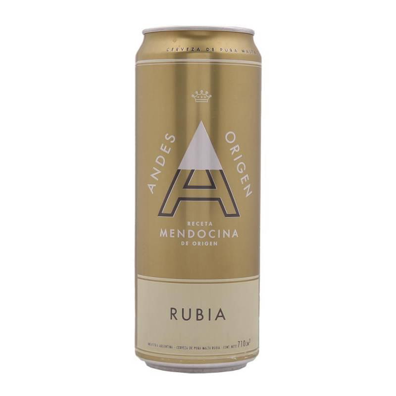 LATA CERVEZA ANDES RUBIA x710ml