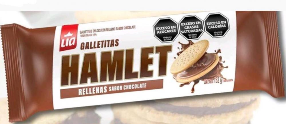 GALLETITAS RELLENAS HAMLET x152gr CHOCOLATE