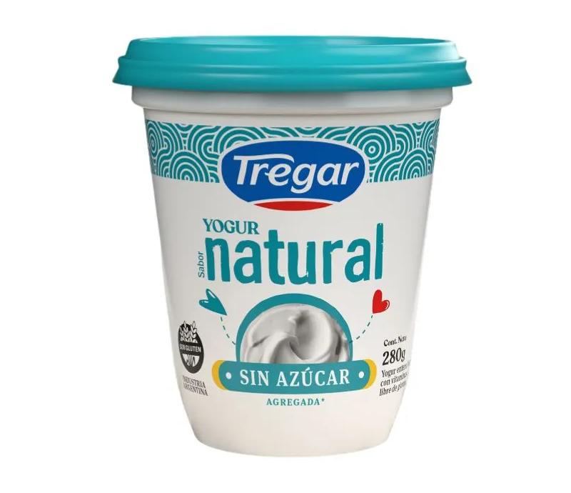 YOGUR TREGAR NATURAL x280gr SIN AZUCAR