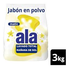 JABON EN POLVO ALA x3kg ECO LAVADO MAX LAV A MANO