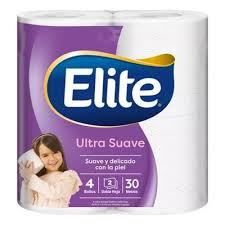 PAPEL HIGIENICO ELITE x4u x30mt ULTRA SUAVE D/H