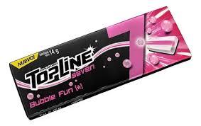 CHICLE TOPLINE 7 BUB FUN