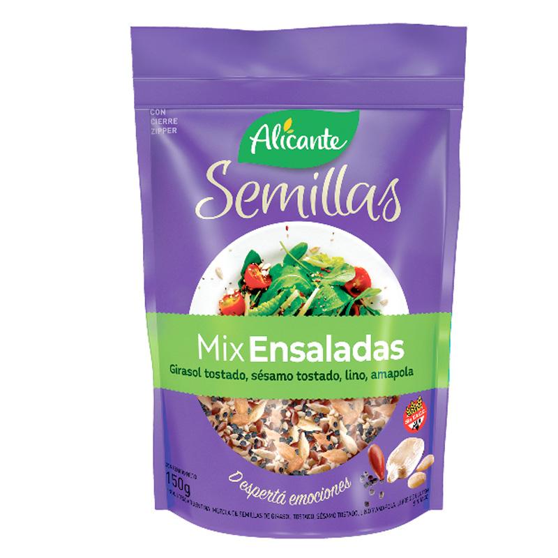 SEMILLAS MIX PARA ENSALADA ALICANTE x150gr