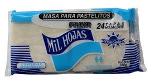 DISCOS P/PASTELITOS MIL HOJAS x24U
