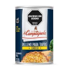 LATA RELLENO PARA TARTAS LA CAMPAGNOLA x400g CHOCL
