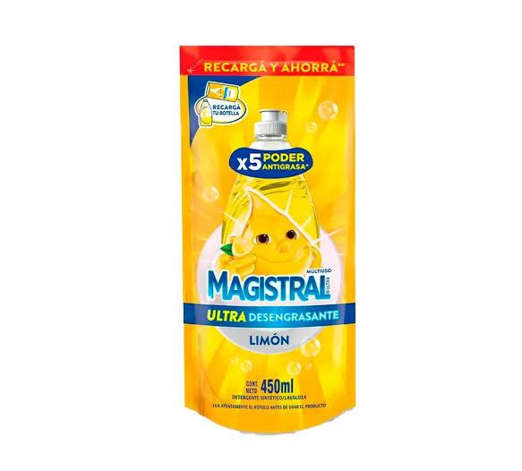 DETERGENTE MAGISTRAL x450ml DP LIMON