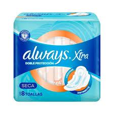 TOALLAS ALWAYS x8u XTRA PROTECCION SECA