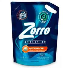 JABON LIQ. ZORRO x3lt EVOLUTION QUITAMANCHAS