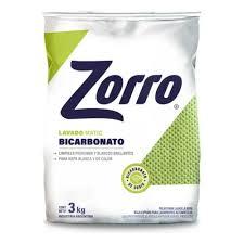 JABON EN POLVO ZORRO x400gr BICARBONATO