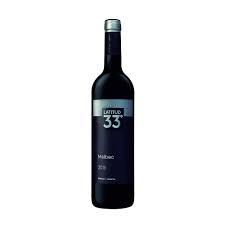 VINO LATITUD 33? x750ml MALBEC PARALELO