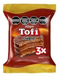 ALFAJOR TRIP TOFI x2u NEGRO