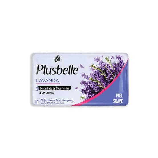 JABON DE TOCADOR PLUSBELLE x120gr LAVANDA