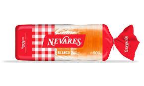 PAN DE MESA BLANCO NEVARES x550gr