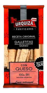 GALLETITAS SALADAS URQUIZA x100gr PICANTE