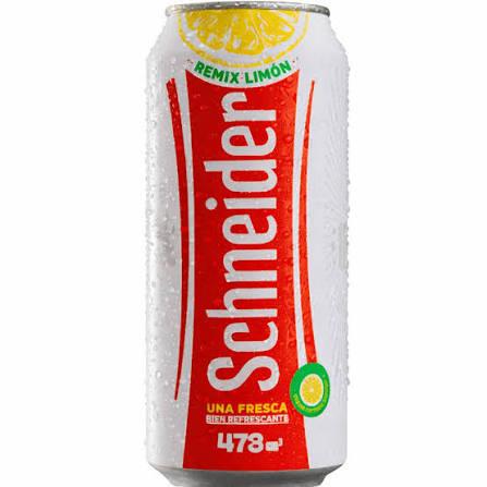 LATA CERVEZA SCHNEIDER x473cc REMIX LIMON