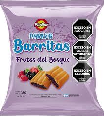 MASITA PARNOR x160gr BARRITAS FRUTOS DEL BOSQUE