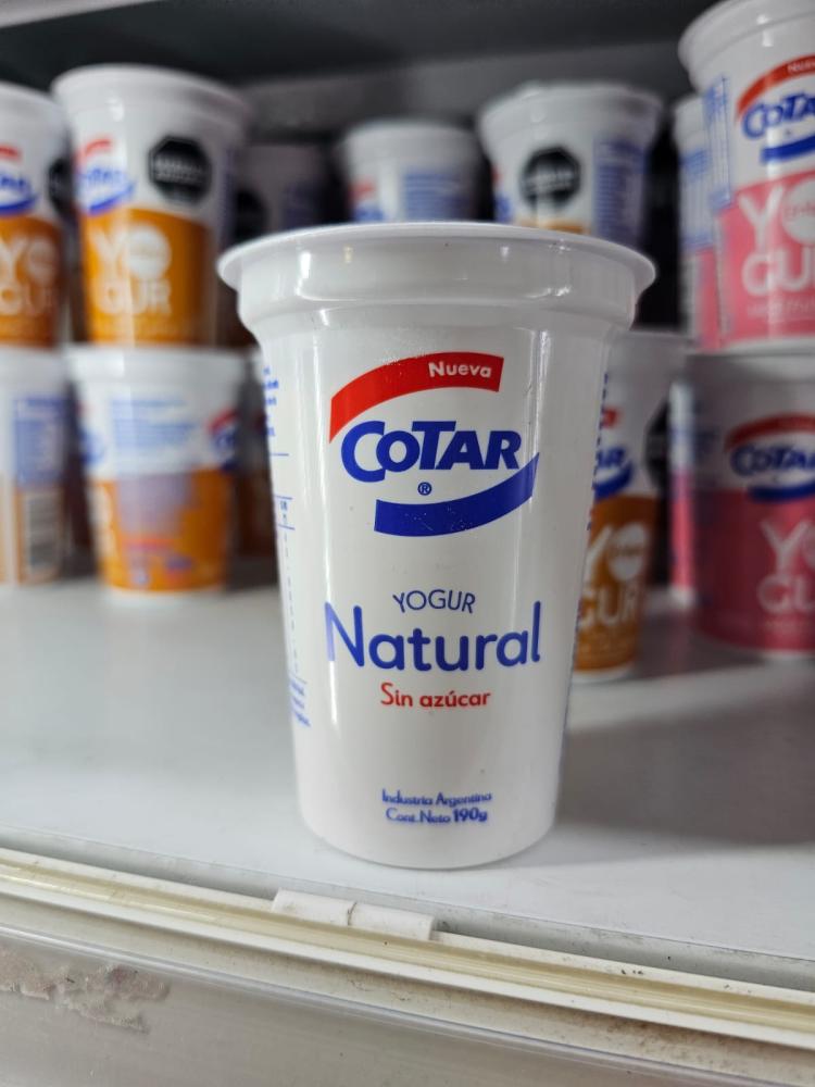 YOGUR COTAR x190gr ENTERO NATURAL