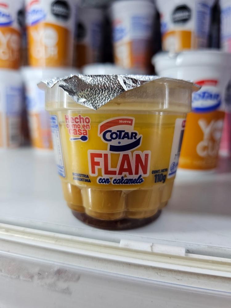 FLAN COTAR x110gr CON CARAMELO