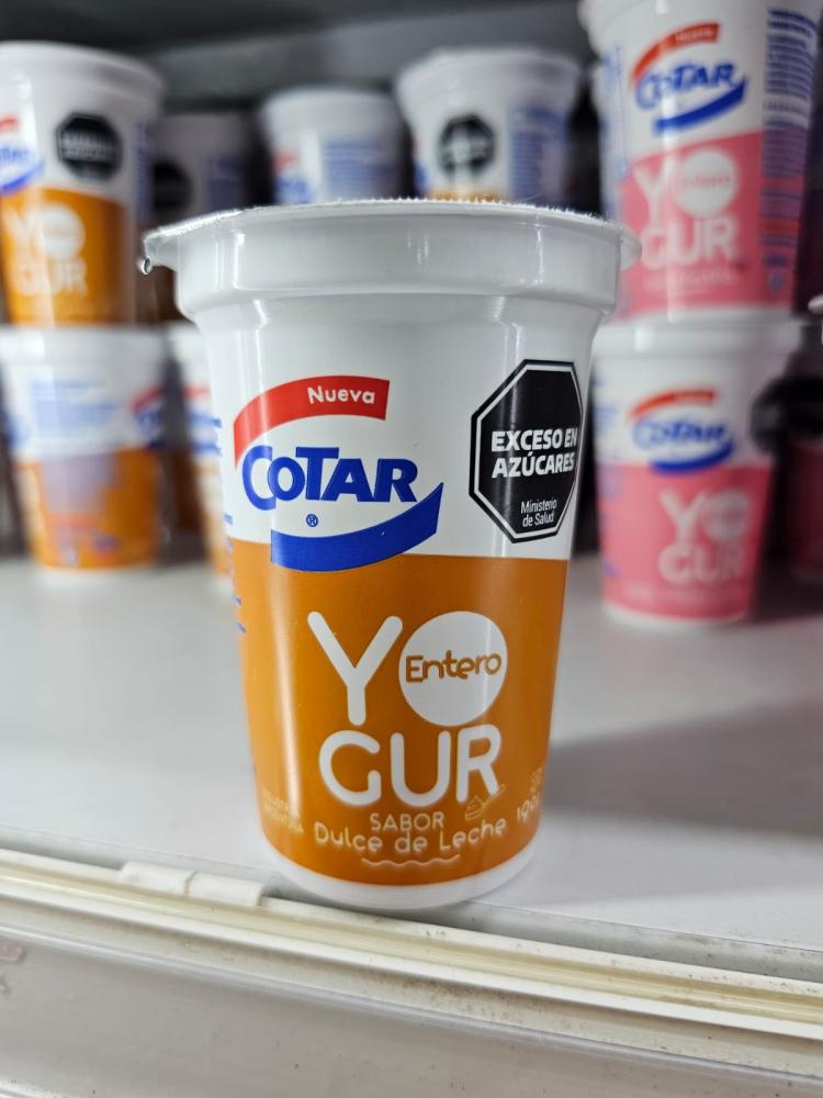 YOGUR COTAR x120gr ENT. DULCE DE LECHE
