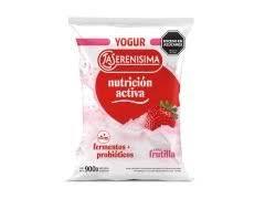 YOGUR LSNA SACHET ENTERO x900g FRUTILLA