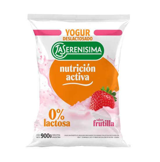 YOGUR LSNA SACHET DESLACTOSADO FRUTILLA x900g