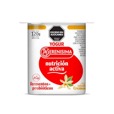 YOGUR LSNA FIRME ENTERO x120gr VAINILLA