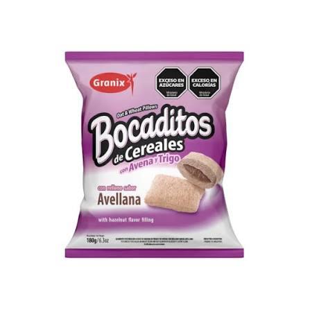 BOCADITOS GRANIX x180g AVELLANA