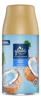 GLADE AUTOMATICO REP x270cc COCO VIBES