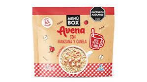 AVENA CON MANZANA MENU BOX x59g BOLSA