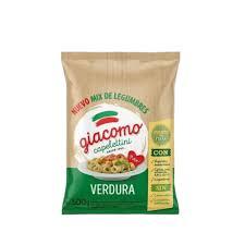 FIDEOS GIACOMO x500gr MIX LEGUMBRES VERDURA