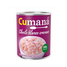 LATA CHOCLO CREMOSO BLANCO CUMANA x300gr