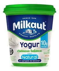 YOGUR MILKAUT NATURAL x300gr DESCREMADO