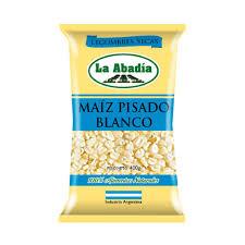 MAIZ PISADO BLANCO ABADIA x400gr