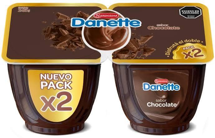 POSTRE DANETTE x2 x95g CHOCOLATE