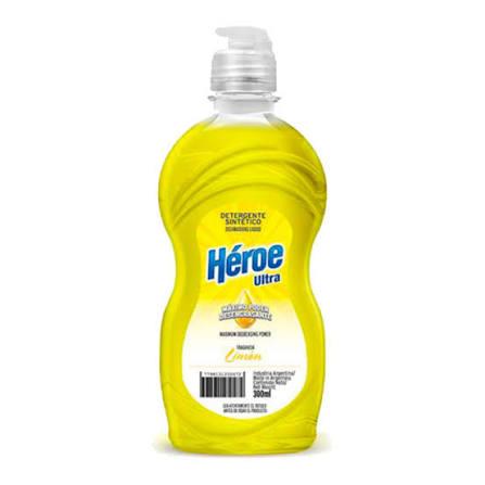 DETERGENTE HEROE ULTRA x300ml LIMON