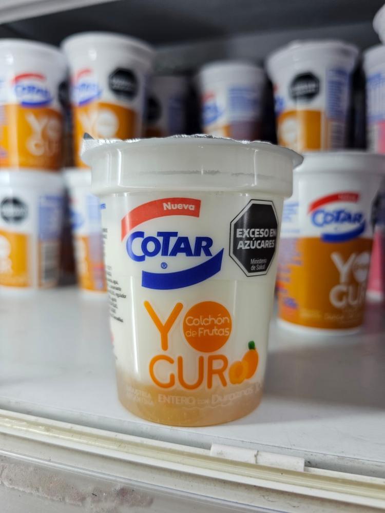YOGUR COTAR C/COLCHON DURAZNOS x160g