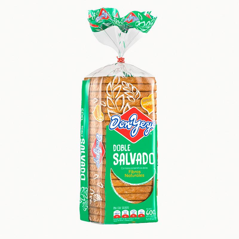 PAN DE MESA DON YEYO x600gr DOBLE SALVADO