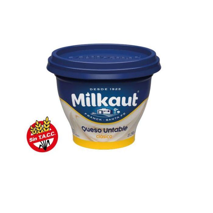 QUESO UNTABLE MILKAUT x190gr CLASICO