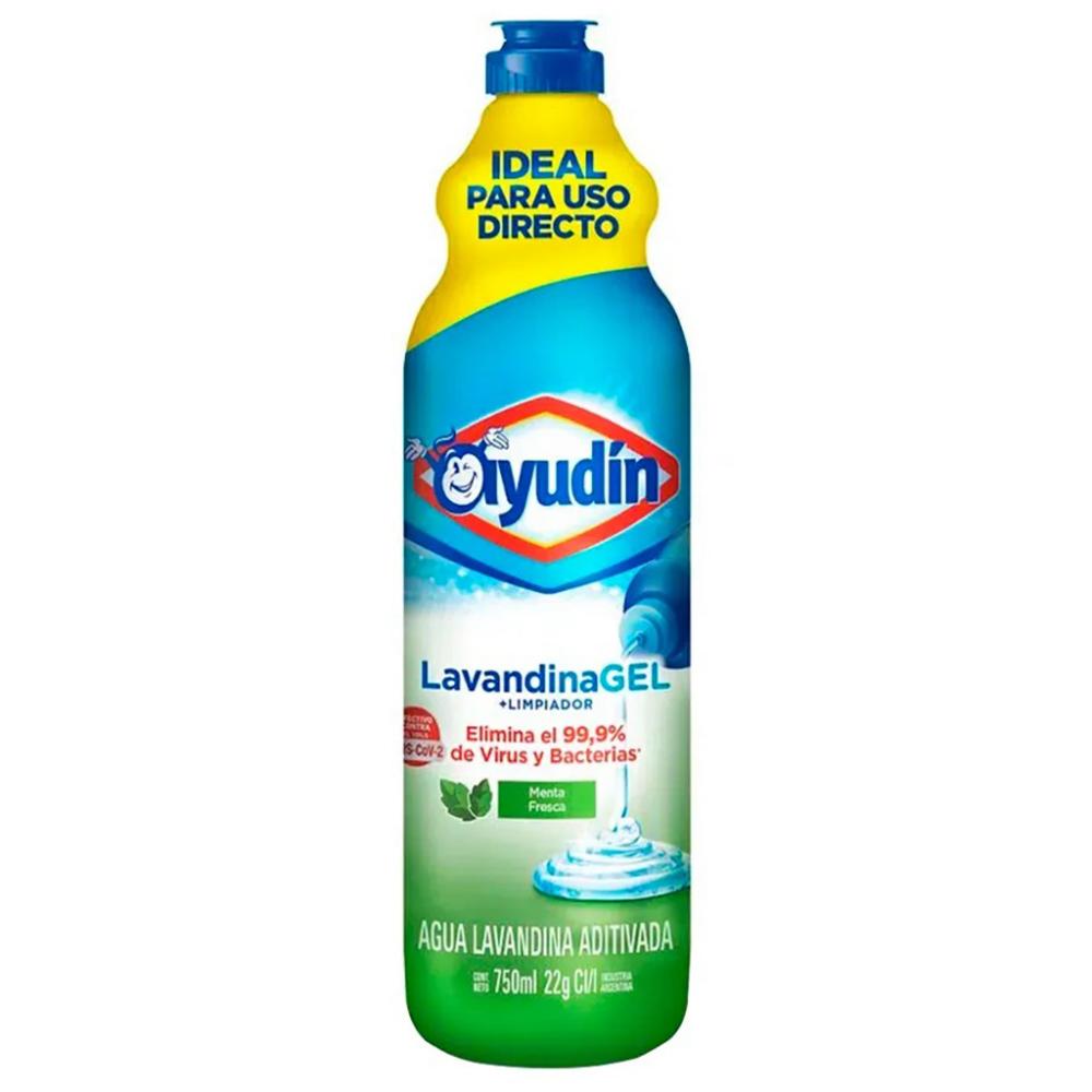 LAVANDINA EN GEL AYUDIN x750ml MENTA FRESCA