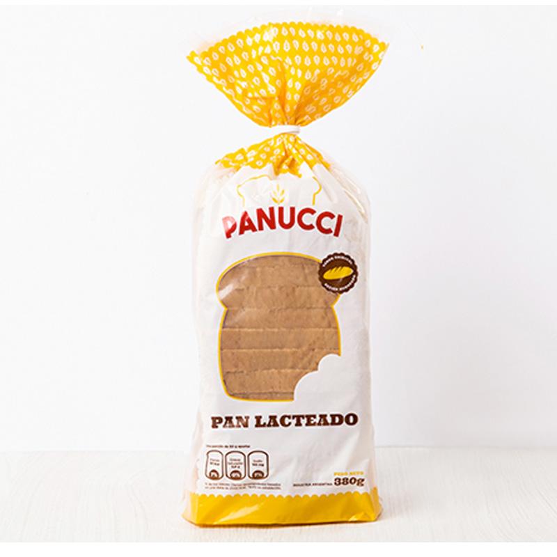 PAN LACTEADO PANUCCI x380gr