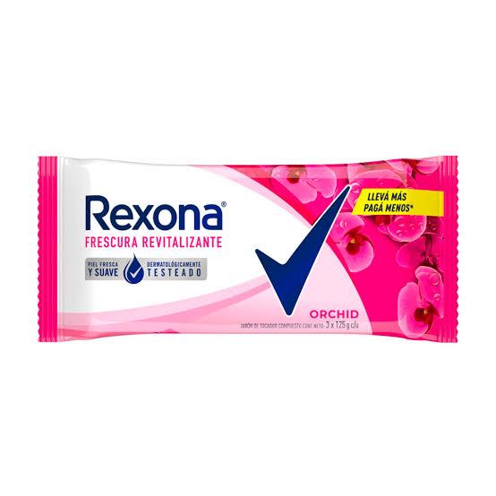 JABON REXONA 3Ux125gr ORCHID