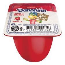 YOGUR DANONINO x80.5gr FRUTILLA