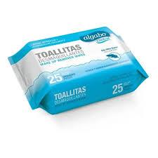 TOALLITAS DESMAQUILLANTES ALGABO x25u