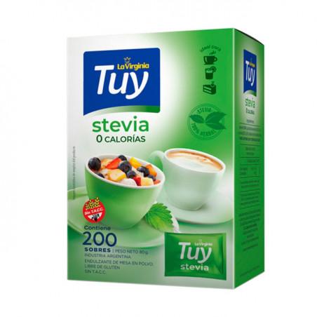 EDULCORANTE TUY STEVIA POLVO x200 SOBRES
