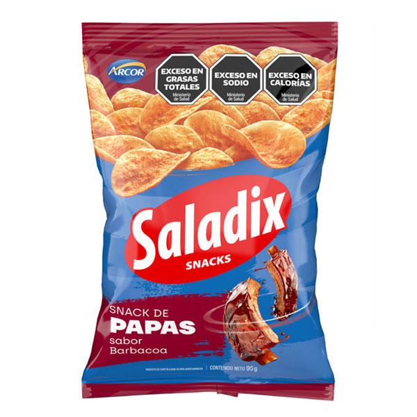 SNACK DE PAPAS SALADIX x58gr BARBACOA