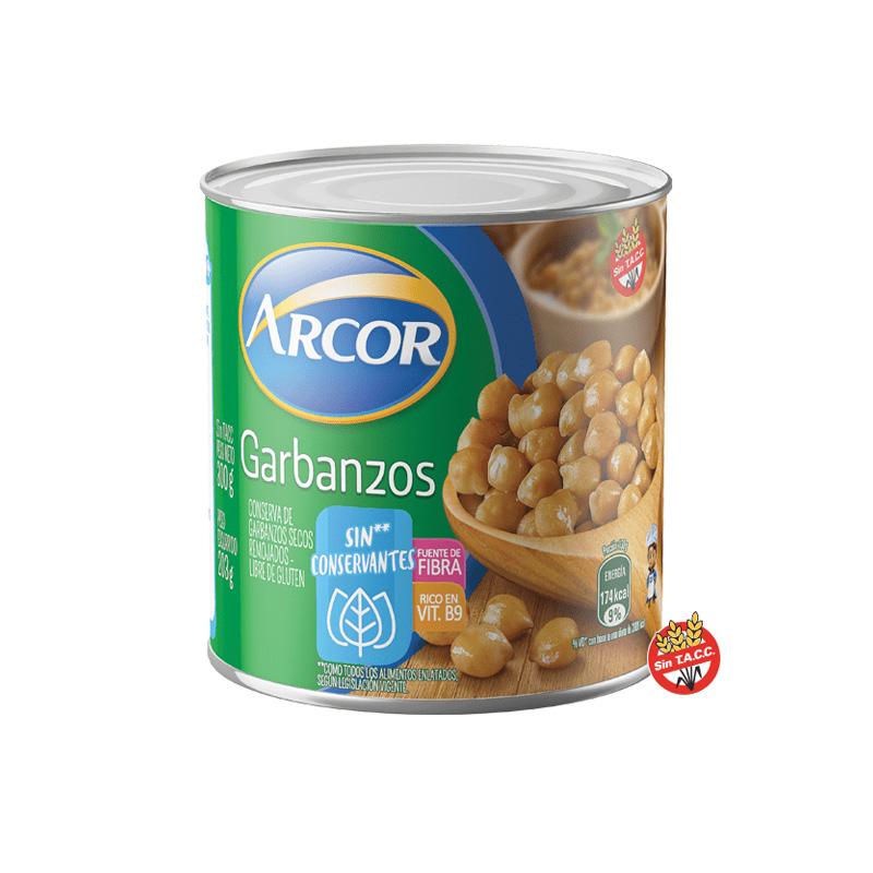 GARBANZOS SECOS REMOJADOS ARCOR x300gr