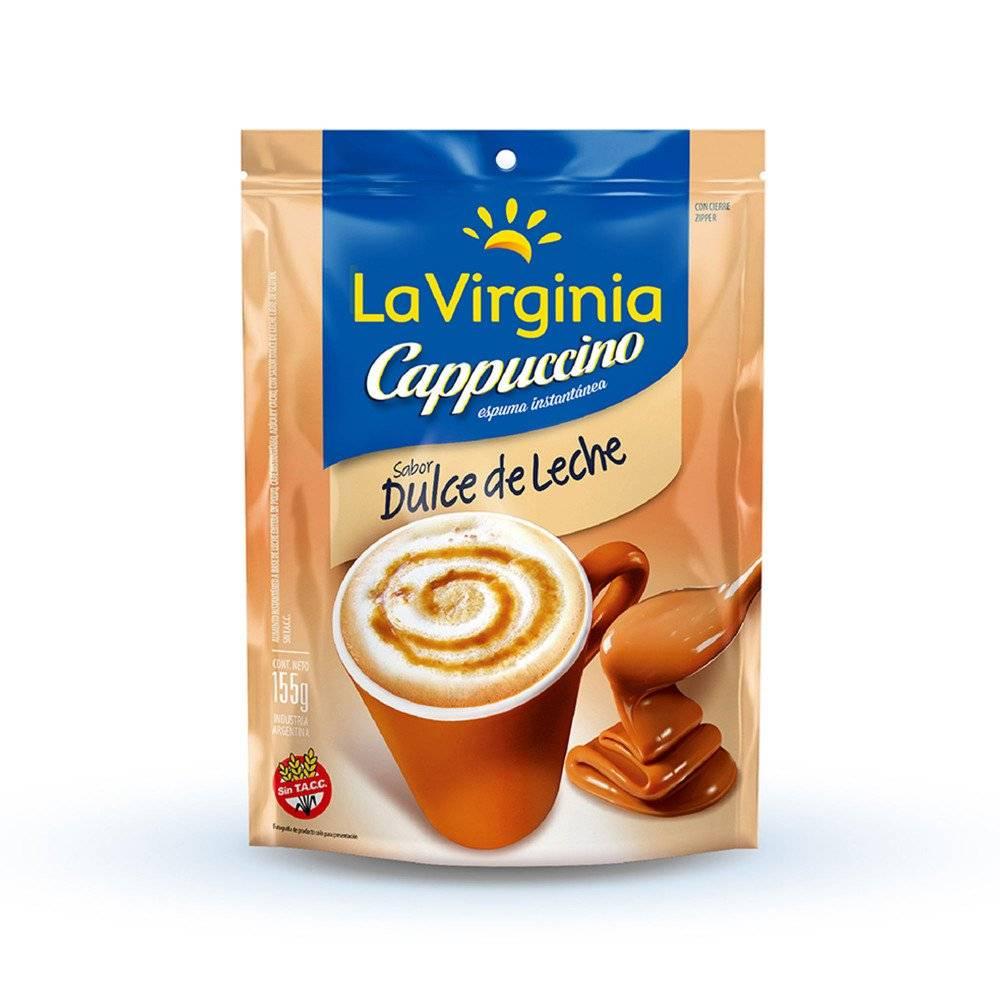 CAPPUCCINO LA VIRGINIA D/P x155g DULCE DE LECHE