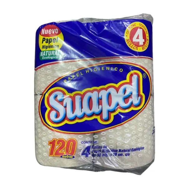 PAPEL HIGIENICO SUAPEL x4Ux30mt S/H