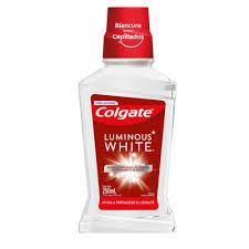 ENJUAGUE BUCAL COLGATE x250ml LUMINOUS WHITE