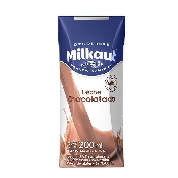 LECHE CHOCOLATADA MILKAUT x200ml